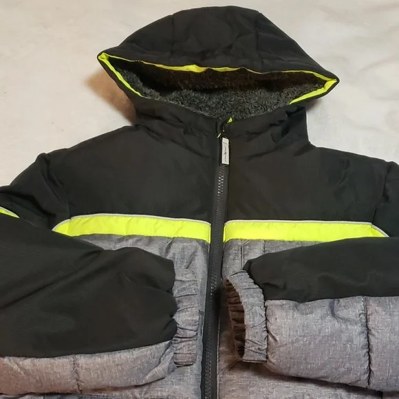 ZeroXposur Boys Quilted Puffer Hooded Jacket - Picture 2 of 7